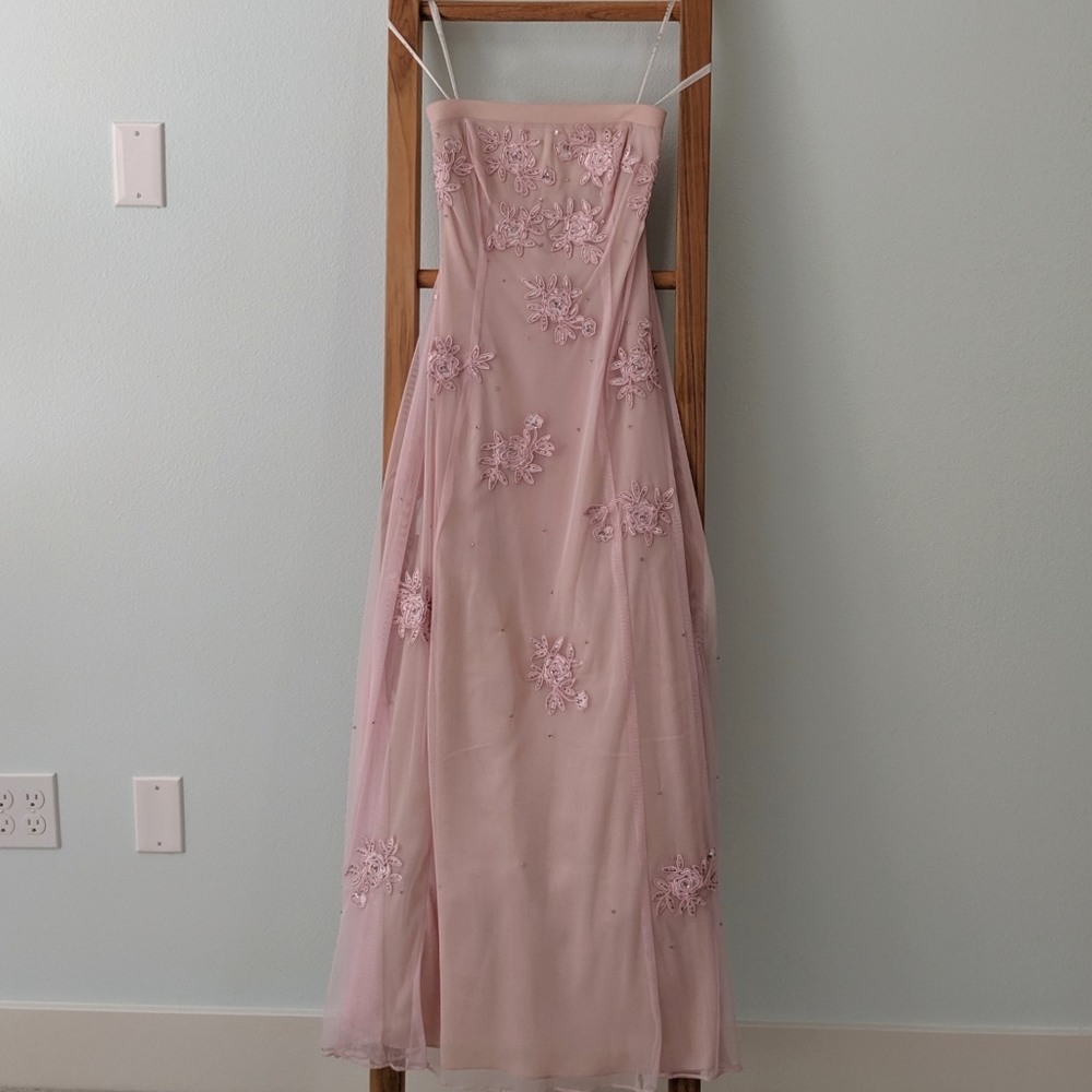 Niki Livas Pink Formal Dress